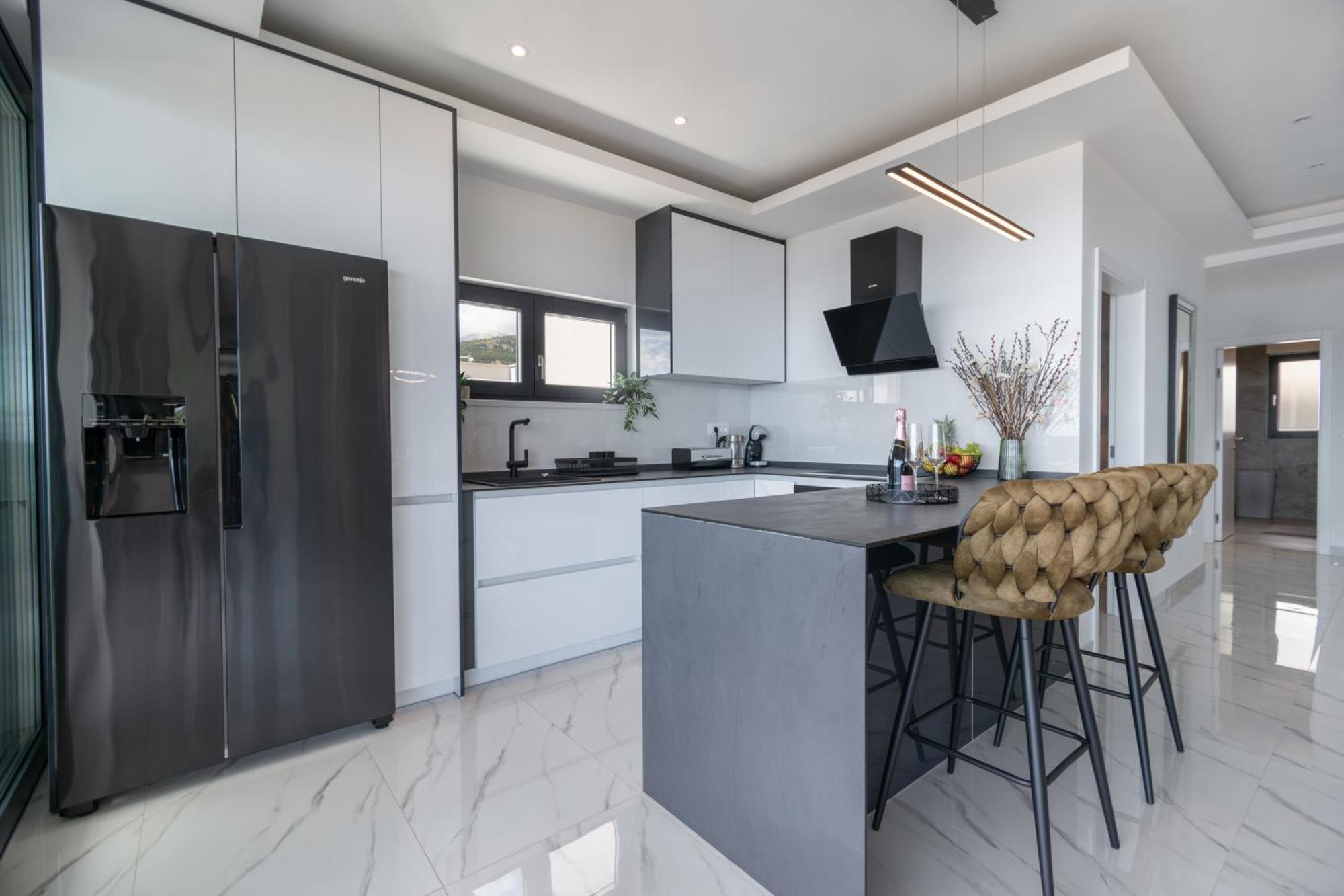 Lux Penthouse Panoramic View With Jacuzzi Apartment Макарска Екстериор снимка